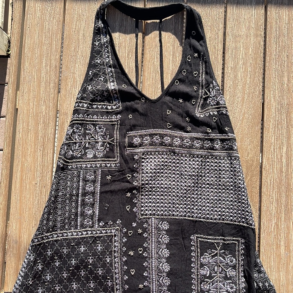 Free people mini dress in great condition.